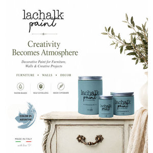 35 ABSINTHE 1lt LaChalk the evolution of <b>chalk</b> paint Where <b>chalk</b> meets resin: Hybrid <b>Chalk</b> Resin Paint made in Italy - Product Image 1