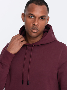 Otoño nuevos hombres 100% sudaderas con capucha de algodón 360G algodón grueso lavado sudadera de gran tamaño con diseño liso - Product Image 2
