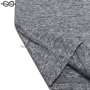 Sudadera ligera de manga larga para hombre, camiseta de entrenamiento de gimnasio, sudadera de secado rápido que absorbe el sudor, conceptos básicos reflectantes - Product Image 6