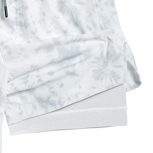 Wholesale Men's Casual Eco-Friendly Canvas Quick Dry Breathable Gym Sports Shorts Double <b>Layer</b> Workout Running Cargo <b>Mid</b> Waist - Product Image 6