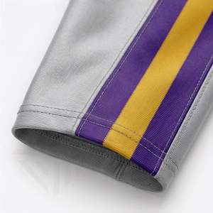 Maillot de football américain personnalisé pour adulte, grande taille, en polyester, vêtement de sport brodé, haut de performance - Product Image 6