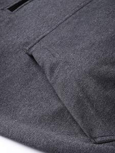 Sudadera con Capucha de Poliéster Sólido de Alta Calidad para Hombre, OEM Personalizada, Manga Larga, Transpirable, de Secado Rápido, con Logotipo de Impresión Digital - Product Image 3