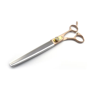 กรรไกรเล็มขนโค้งสำหรับสัตว์เลี้ยงทำจากสแตนเลส440C มืออาชีพ - Product Image 2