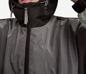 Veste coupe-vent décontractée pour homme, personnalisée, imperméable, respirante, avec fermeture éclair, pour les sports de plein air, pour homme - Product Image 2