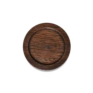 Quality Walnut Coasters Durable <b>Set</b> for Rustic Home Decor Mats & Pads by Crescent Crafts - Product Image 2