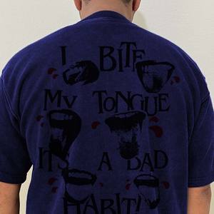 Camiseta OEM para Hombre, Cuello Redondo, 180-300, 100% Algodón, Peso Pesado, Talla Grande, Impresión Digital Regular, Estilo Hip Hop, Ecológica, Tallas 200 - Product Image 3