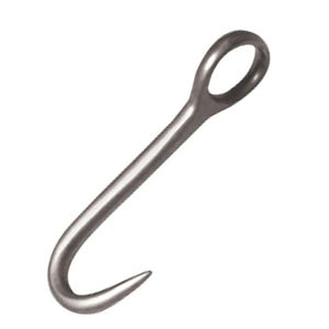 Gancho de ojo Romo obstétrico de acero inoxidable de alta calidad, instrumento de ojo, procedimientos quirúrgicos veterinarios, gancho de ojo - Product Image 3