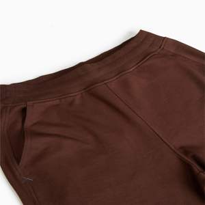 Pantalones de chándal de lana con textura suave para mujer, Pantalón elástico de 4 vías, resistente a las arrugas, 68% poliéster, 28% rayón, 4% licra, Sierra - Product Image 6