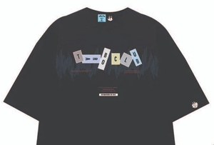 Unisex Premium Waffle tela ecológica manga corta Camiseta de gran tamaño bordado ODM para adolescentes de talla grande hombres/mujeres - Product Image 5