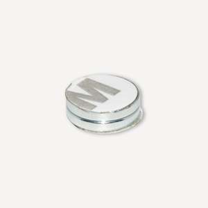 Imanes de disco de neodimio Ø12x2mm autoadhesivos - Product Image 1