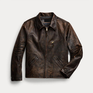 Chaqueta de Cuero Ligera de Moda para Hombre, Personalizada, de la Mejor Calidad y al Mejor Precio, Hecha en Pakistán, Chaqueta de Invierno para Hombre - Product Image 1