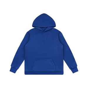 Sweat à capuche surdimensionné pour homme, fabriqué en usine, en coton mélangé, molleton épais, imprimé en relief, respirant, pour l'hiver - Product Image 2