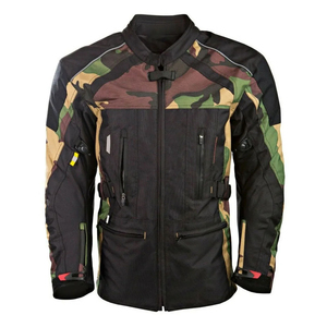 Chaqueta de cuero de carreras de moto de invierno para moto y chaqueta de lona de coche para deportes de motor y carreras - Product Image 1