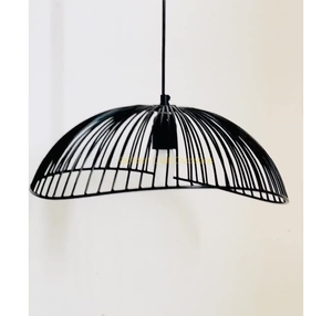 Greatest Quality Iron Hanging Pendant <b>Lantern</b> Fixture Classic <b>Black</b> <b>Lantern</b> Lights For <b>Outdoor</b> Lightning by Azora Industries - Product Image 3