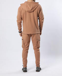 ชุดวอร์มแฟชั่นสตรีทแวร์ 2 สี ซิปกันน้ำ ผ้าฝ้ายคุณภาพสูง ไซส์ใหญ่ ทรงหลวม สำหรับผู้ชาย - Product Image 6