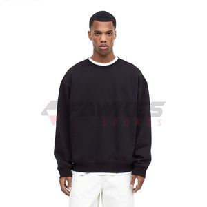 เสื้อสเวตเตอร์ของผู้ชายผ้าคอตตอนแขนยาวพิมพ์ลายโลโก้ได้ตามต้องการ - Product Image 1