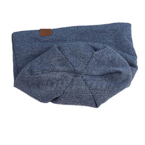 หมวกบีนนี่ถักสีทึบสำหรับฤดูหนาวหมวกบีนนี่สำหรับฤดูหนาวปักโลโก้ได้ตามต้องการ - Product Image 4