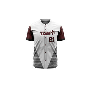 Vêtements de sport à quantité minimale de commande bas, uniforme de baseball confortable, taille personnalisée, uniforme de baseball pour jeunes - Product Image 5