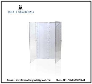 Porte-documents à glissière en HIPS moulé de 20 capacités avec espacement numéroté pour usage éducatif - Product Image 3