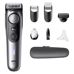 Recortadora de Barba de Precisión, 7 Herramientas de Barbería, Modo PowerBoost, ProBlade, 180 Minutos de Autonomía, 50 Longitudes de Corte Graduales, Batería USB, Rueda de Precisión - Product Image 5
