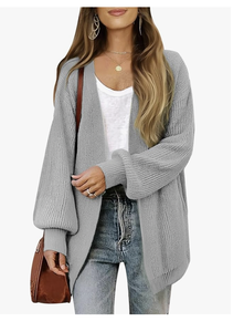 CARDIGANS LONGS EN TRICOT À MANCHES LONGUES POUR FEMMES, LOGO PERSONNALISÉ D'USINE DIRECTE, NOUVELLE ARRIVÉE, BANGLADESH, CARDIGANS OVERSIZED À MANCHES LONGUES, CARDIGANS À MANCHES LONGUES, VÊTEMENTS EN TRICOT - Product Image 2