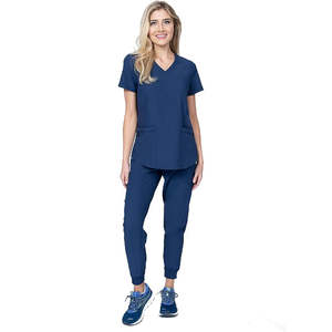 Conjuntos de Uniformes Médicos para Mujeres Profesionales Diseñados para Mejorar la Confianza con Comodidad Equilibrada y un Estilo Médico Refinado - Product Image 2