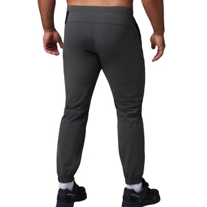 Custom Casual Flared Men's <b>Jogger</b> Track Pants Elastic Eco-friendly Waistband <b>Stacked</b> Sweatpants for Men - Product Image 2
