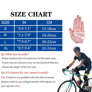 2025 Guantes de ciclismo con palma antideslizante y relleno de gel para montar en carretera y montaña de larga distancia con precio barato para la venta - Product Image 2
