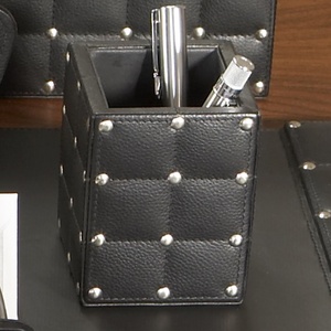 Bandeja de Cuero, Caja de Almacenamiento, Organizador de Escritorio para Cosméticos, Lápices, Llaves y Artículos Diversos, Bandeja Plegable, Portalápices, Suministros para el Hogar y la Oficina - Product Image 5