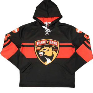 Sudadera con capucha de hockey de 100% algodón personalizada, ropa deportiva de sublimación con patrón sólido, tela de lona amigable con el invierno - Product Image 6