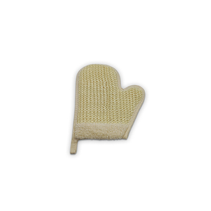 Guante de baño de sisal de poliéster 100% hecho a mano con Pulgar, depurador facial y corporal de entrega rápida, cepillos de baño hechos en pavo, esponjas, depuradores - Product Image 1