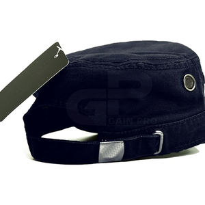 Gorra de béisbol de algodón de alta calidad con hebilla Strapback Diseño de ropa deportiva de moda unisex - Product Image 6