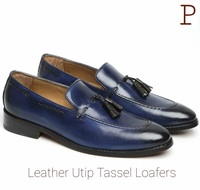 Chaussures Penny Loafer en cuir, antidérapantes, confortables pour le bureau et parfaites pour un usage quotidien, chaussures pour hommes de qualité supérieure