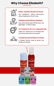 Elizabeth Mousse coiffante anti-UV 240ML-Ajoute de la brillance au rebond, idéale pour le bouclage au séchage et le mouvement naturel - Product Image 4