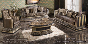 Royal Look High Carved Living Room <b>Sofa</b> Set Antique Style Hand Carved <b>7</b> <b>Seater</b> <b>Sofa</b> Set European Style Hand Carved Living Room - Product Image 6