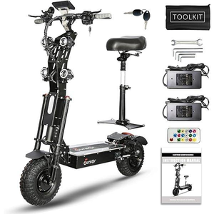 WHOLESALES BRAND NEW ORIGINAL FAST STRONG DURABLE X14 <b>72V</b> 10000W 14inch Fat Tire Electric Scooter 85-100kmh 65MPH 40ah <b>battery</b> - Product Image 4