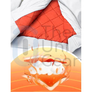 แจ็กเก็ตบอมเบอร์คอตั้งปรับแต่งได้สำหรับผู้ชายผู้หญิงเสื้อผ้าแนวสตรีทกีฬาฤดูหนาวอากาศแห้งเร็วเป็นมิตรต่อสิ่งแวดล้อม - Product Image 3