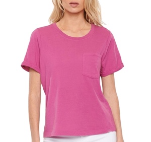 Camiseta personalizada a la moda para mujer, ropa cómoda con cuello redondo, manga corta, Color rosa, descuento del año - Product Image 3