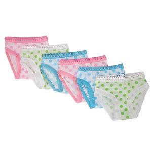 Braguitas para Niñas, Paquete de 6 - Product Image 1