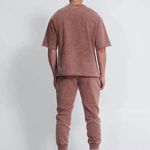 Ropa de entrenamiento y jogging Camisetas y pantalones transpirables para hombre Camisetas y pantalones con logotipo personalizado - Product Image 2