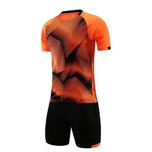 ชุดเสื้อเจอร์ซีย์ฟุตบอลเสื้อเจอร์ซีย์ฟุตบอลเสื้อฟุตบอลแขนสั้นผ้าโพลีเอสเตอร์ใส่สบายชุดเสื้อฟุตบอลเสื้อฟุตบอลเสื้อฟุตบอลแขนสั้นแบบกำหนดเอง100% - Product Image 4