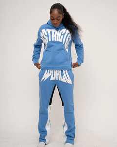 Costume de survêtement à manches longues pour adulte, fabriqué au Pakistan, 100% coton, taille XL, avec broderie au design personnalisé, fermeture à la taille élastique, longueur au genou - Product Image 5