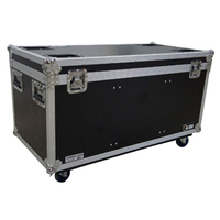 Flight case personnalisé en aluminium avec roues verrouillables, étui de rangement pour téléviseur avec mousse, flight case pour console de mixage, étui pour Midas