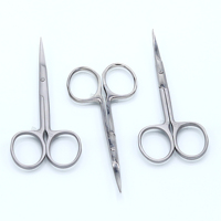 Ciseaux à ongles de beauté au design personnalisé, tranchants, droits, en acier inoxydable, vente chaude au Pakistan, pour manucure et soin des cuticules