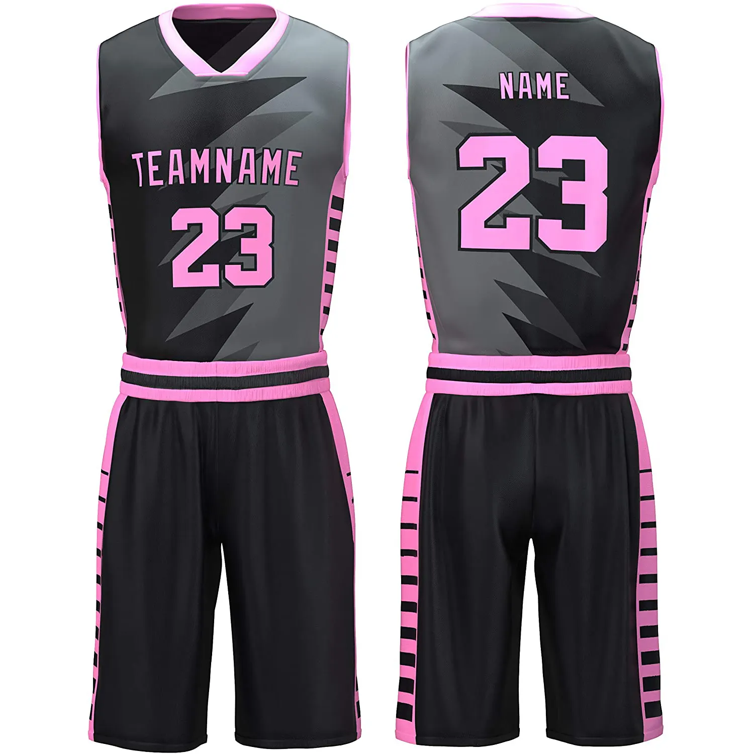 Uniformi da basket personalizzate da uomo con sublimazione diretta in fabbrica uniforme da basket