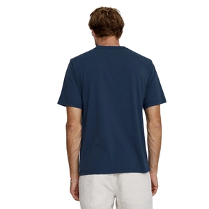 OEM T-shirt homme lourd surdimensionné 100% coton personnalisé lavé polyester/coton décontracté style streetwear imprimé logo tissé - Product Image 2