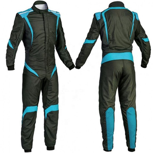 Traje de carreras con logotipo personalizado de alta calidad para hombres transpirable de talla grande diseño Popular para Karting motocicleta Auto Racing Wear - Product Image 4