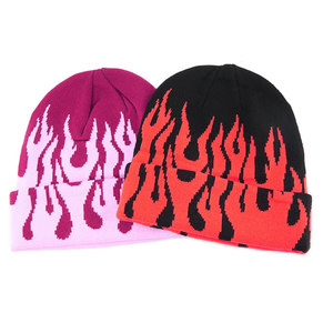 Beanies Manufacturing High Quality Women <b>Men</b> Custom logo Y2K <b>Winter</b> Skull Crochet Knit Jacquard Beanie <b>Hats</b> - Product Image 5