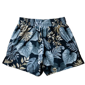 Oversized <b>Black</b> High Quality Cotton Beach <b>Shorts</b> <b>Men</b> Custom Logo Printed Solid Stretch Swim Trunks XS Size Pattern Sublimation - Product Image 1