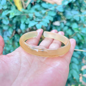 Brazalete de Cuerno de Búfalo Premium, Superficie Pulida, Hecho a Mano, Ecológico, Accesorio de Joyería Moderno para Bodas - Product Image 5